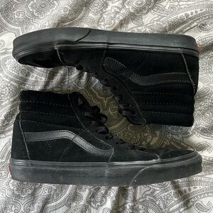 Black Hightop Vans